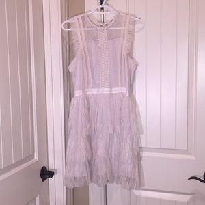 Cute pastel pink modern Victorian dress